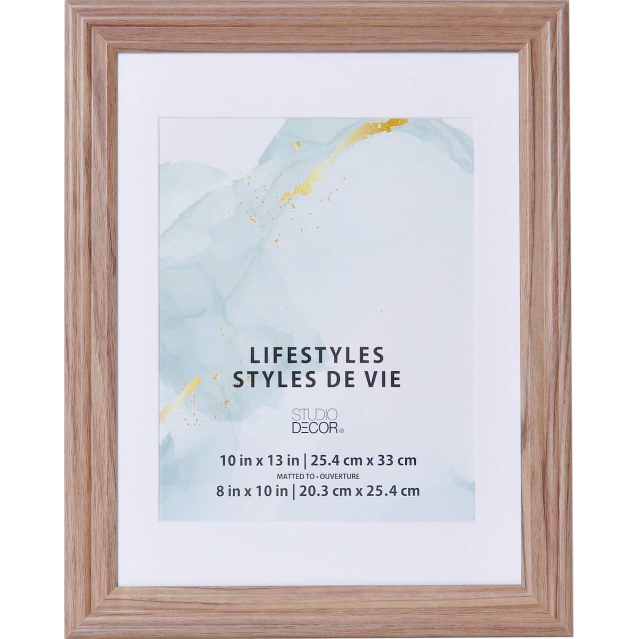 6 Pack: Brown Frame with Mat, Lifestyles by Studio Décor®